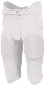 Russell F25PFW - Youth Integrated 7 Piece Pad Pant Blanco