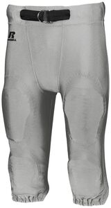 Russell F2562W - Youth Deluxe Game Pant Grid Iron Silver