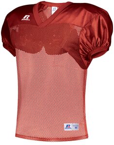 Russell S096BM - Stock Practice Jersey True Red