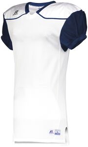 Russell S57Z7A - Color Block Game Jersey (Away) Blanco / Azul marino