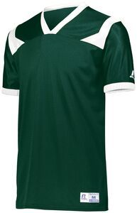 Russell R0493B - Youth Phenom6 Flag Football Jersey Dark Green/White