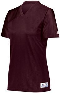 Russell R0593X - Ladies Solid Flag Football Jersey Negro