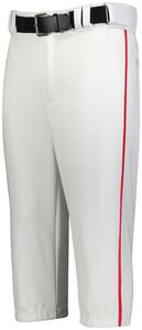 Russell R21LGM - Piped Diamond Series Knicker 2.0 White/True Red