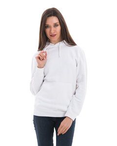 Lane Seven LS14001 - Unisex Premium Pullover Hooded Sweatshirt Blanco