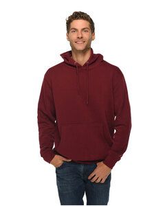 Lane Seven LS14001 - Unisex Premium Pullover Hooded Sweatshirt Borgoña