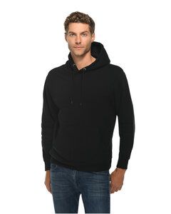 Lane Seven LS14001 - Unisex Premium Pullover Hooded Sweatshirt Negro