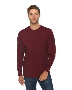 Lane Seven LS15009 - Unisex Long Sleeve T-Shirt Borgoña