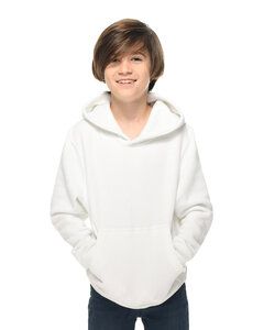 Lane Seven LS1401Y - Youth Premium Pullover Hooded Sweatshirt Blanco