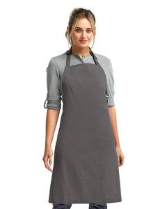 Artisan Collection by Reprime RP150 - "Colours" Sustainable Bib Apron Gris Oscuro