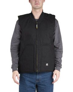 Berne V812 - Men's Workman's Duck Vest Negro