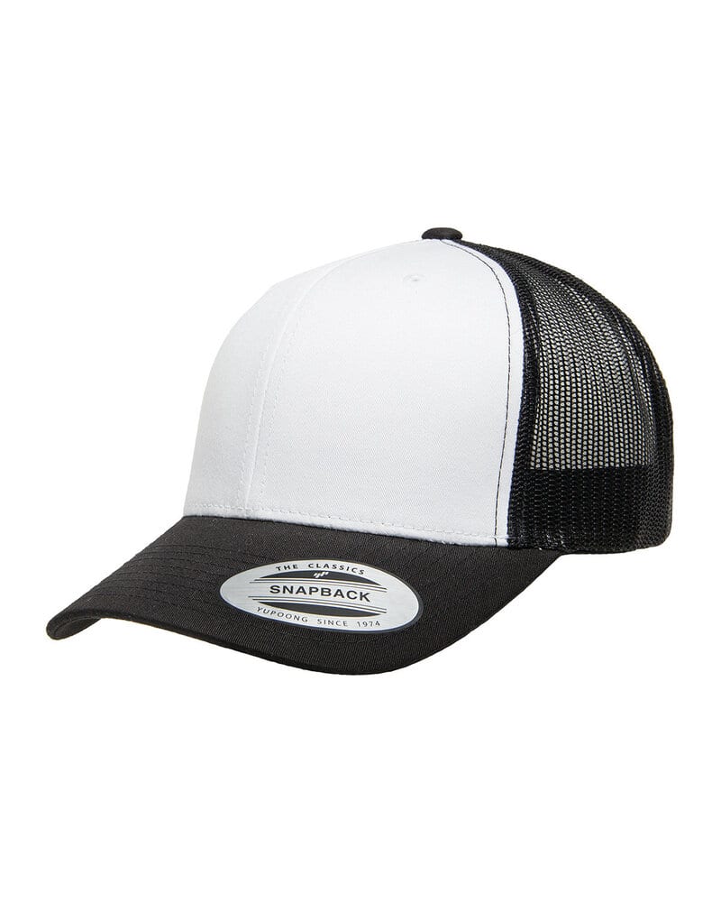 Yupoong 6606W - YP Classics® Adult Adjustable White-Front Panel Trucker Cap