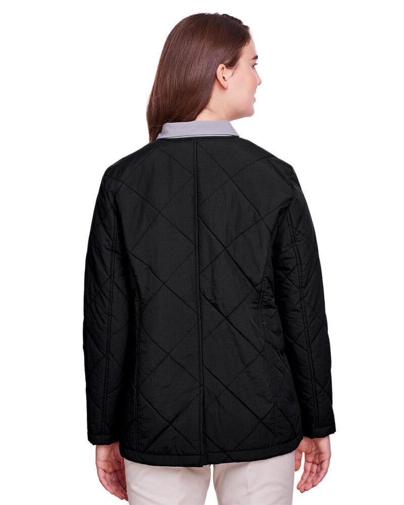 UltraClub UC708W - Ladies Dawson Quilted Hacking Jacket