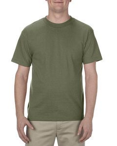 American Apparel AL1301 - Adult 6.0 oz., 100% Cotton T-Shirt Verde Militar