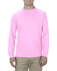 American Apparel AL1304 - Adult 6.0 oz., 100% Cotton Long-Sleeve T-Shirt Rosa