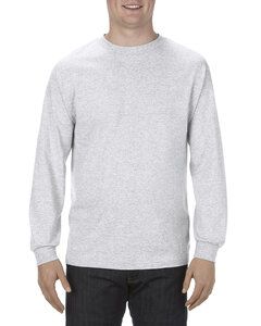 American Apparel AL1304 - Adult 6.0 oz., 100% Cotton Long-Sleeve T-Shirt Gris mezcla
