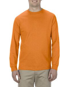 American Apparel AL1304 - Adult 6.0 oz., 100% Cotton Long-Sleeve T-Shirt Naranja