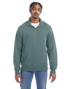 ComfortWash by Hanes GDH425 - Unisex Quarter-Zip Sweatshirt Cypress