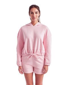 TriDri TD085 - Ladies Maria Cropped Oversized Hoodie Luz de color rosa