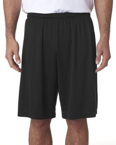 A4 N5283 - Adult 9" Inseam Cooling Performance Shorts Negro