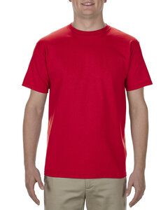 American Apparel AL1701 - Adult 5.5 oz., 100% Soft Spun Cotton T-Shirt Rojo