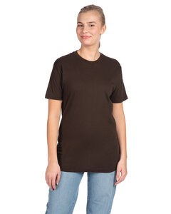 Next Level Apparel 3600 - Unisex Cotton T-Shirt Chocolate Negro