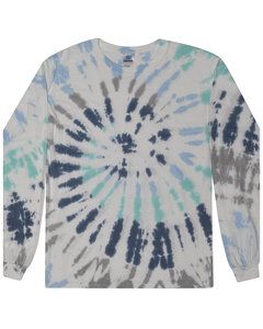 Tie-Dye CD2000 - Adult 5.4 oz. 100% Cotton Long-Sleeve T-Shirt Glaciar