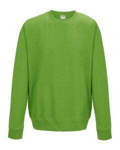 Just Hoods By AWDis JHA030 - Adult 80/20 Midweight College Crewneck Sweatshirt Lime Green