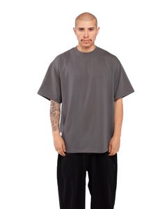 Shaka Wear SHMHSS - Adult 7.5 oz., Max Heavyweight T-Shirt Gris Oscuro