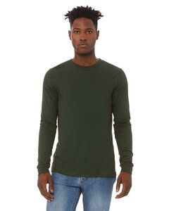 Bella+Canvas 3513 - Unisex Triblend Long-Sleeve T-Shirt Emerald Triblend