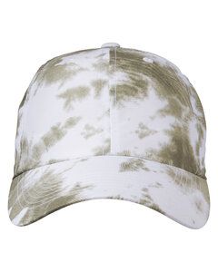 Top Of The World TW5510 - Adult Crew  Cap Olive Tie Dye