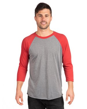 Next Level Apparel 6051 - Unisex Triblend 3/4-Sleeve Raglan