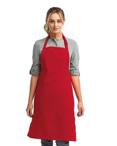 Artisan Collection by Reprime RP150 - "Colours" Sustainable Bib Apron Rojo