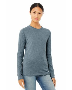 Bella+Canvas B6500 - Ladies Jersey Long-Sleeve T-Shirt Heather Slate