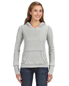J. America JA8912 - Ladies Zen Pullover Fleece Hooded Sweatshirt