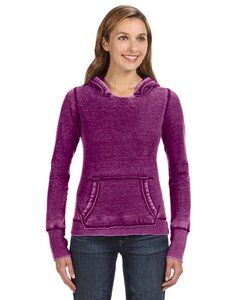J. America JA8912 - Ladies Zen Pullover Fleece Hooded Sweatshirt