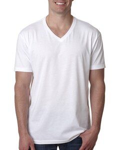 Next Level Apparel 6240 - Men's CVC V-Neck T-Shirt Blanco