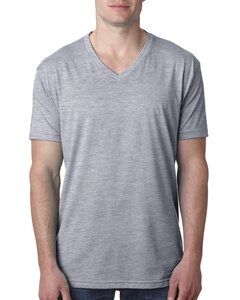 Next Level Apparel 6240 - Men's CVC V-Neck T-Shirt Dark Hthr Gray