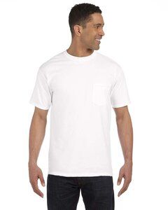 Comfort Colors 6030CC - Adult Heavyweight Pocket T-Shirt Blanco