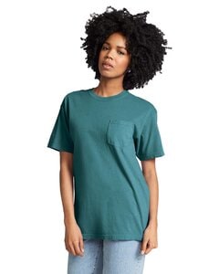 Comfort Colors 6030CC - Adult Heavyweight Pocket T-Shirt Esmeralda