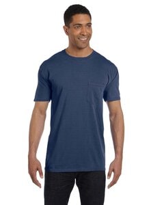 Comfort Colors 6030CC - Adult Heavyweight Pocket T-Shirt China Blue