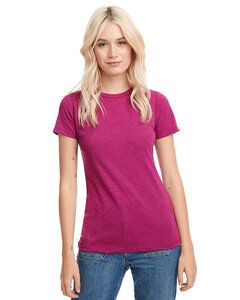 Next Level Apparel 6610 - Ladies CVC T-Shirt Frambuesa