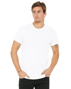 Bella+Canvas 3001U - Unisex Made In The USA Jersey T-Shirt Blanco