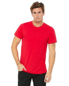 Bella+Canvas 3001U - Unisex Made In The USA Jersey T-Shirt Rojo