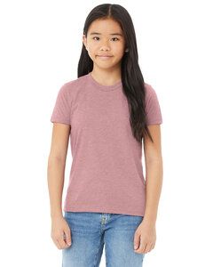 Bella+Canvas 3001YCV - Youth CVC Jersey T-Shirt Heather Orchid