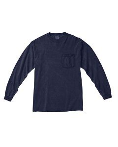 Comfort Colors C4410 - Adult Heavyweight RS Long-Sleeve Pocket T-Shirt La medianoche