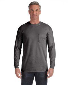 Comfort Colors C4410 - Adult Heavyweight RS Long-Sleeve Pocket T-Shirt Pepper