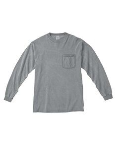 Comfort Colors C4410 - Adult Heavyweight RS Long-Sleeve Pocket T-Shirt Granito