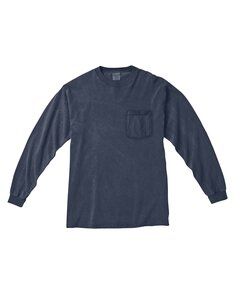 Comfort Colors C4410 - Adult Heavyweight RS Long-Sleeve Pocket T-Shirt Denim