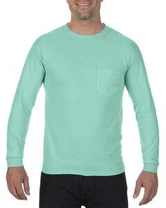 Comfort Colors C4410 - Adult Heavyweight RS Long-Sleeve Pocket T-Shirt Island Reef