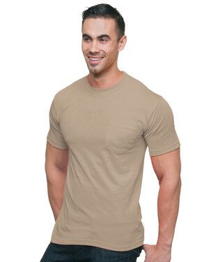 Bayside BA3015 - Unisex Union-Made 6.1 oz.Cotton Pocket T-Shirt